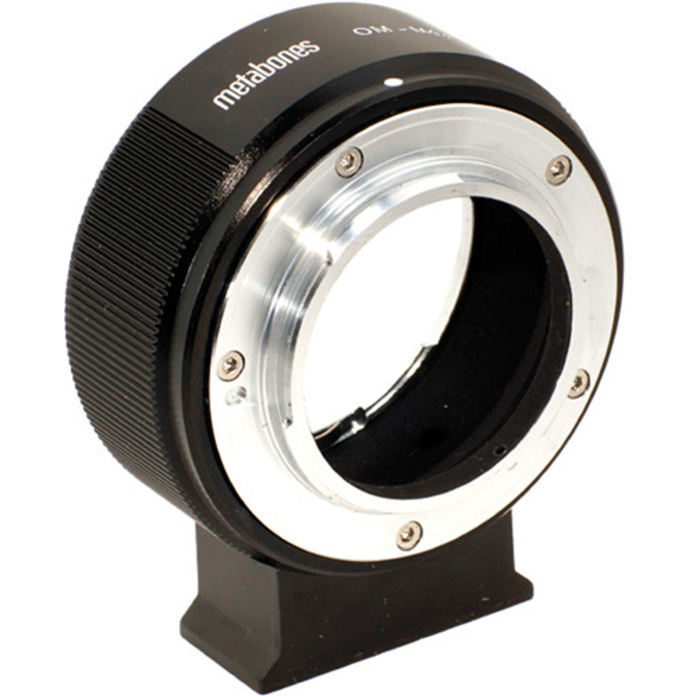 Metabones Olympus OM Mount Lens to Fujifilm X-Mount Camera Lens Mount Adapter (Black Matte), image 2