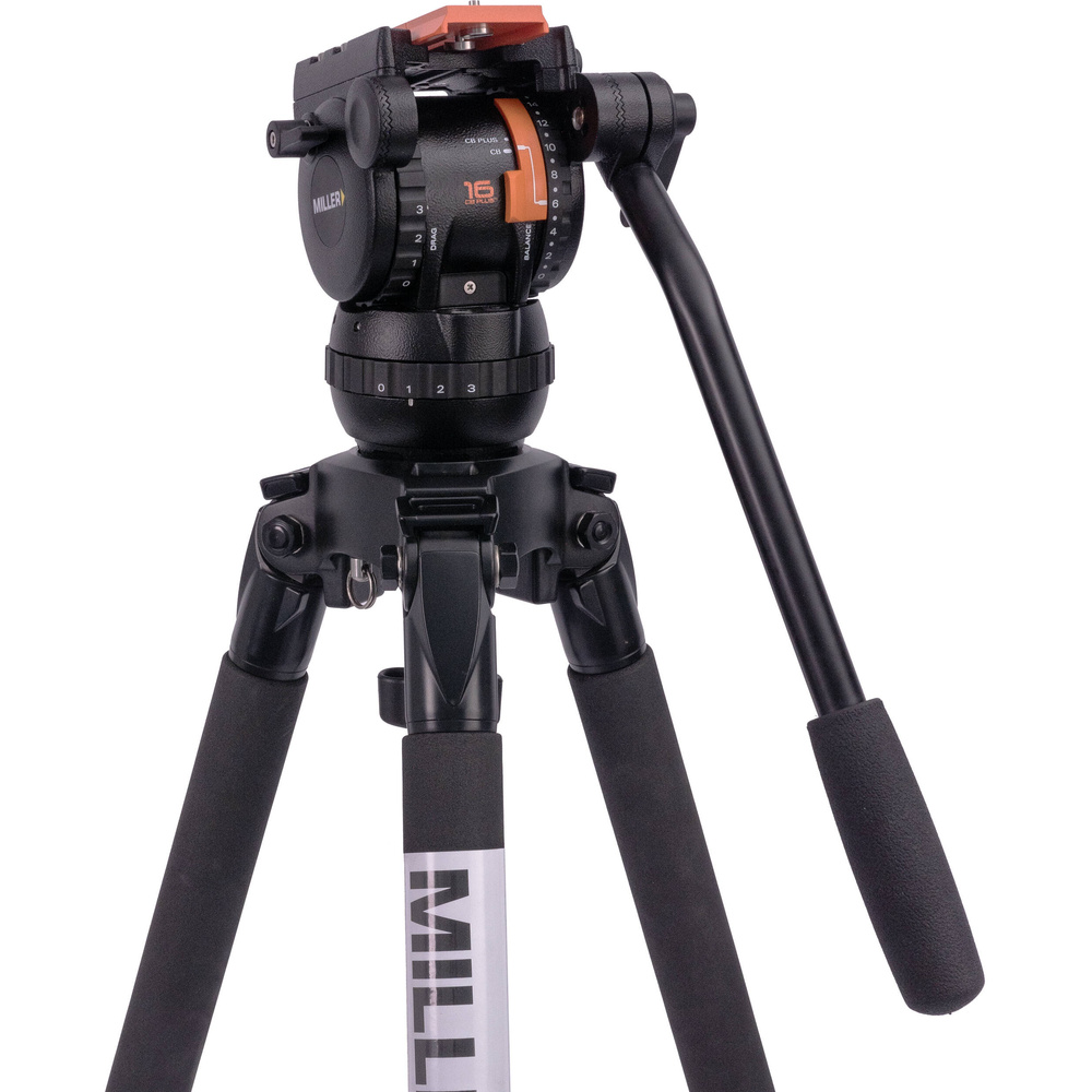 Miller Versa CXV6 Head, Solo 75 2-Stage Alloy Tripod & Soft Case Kit, image 3