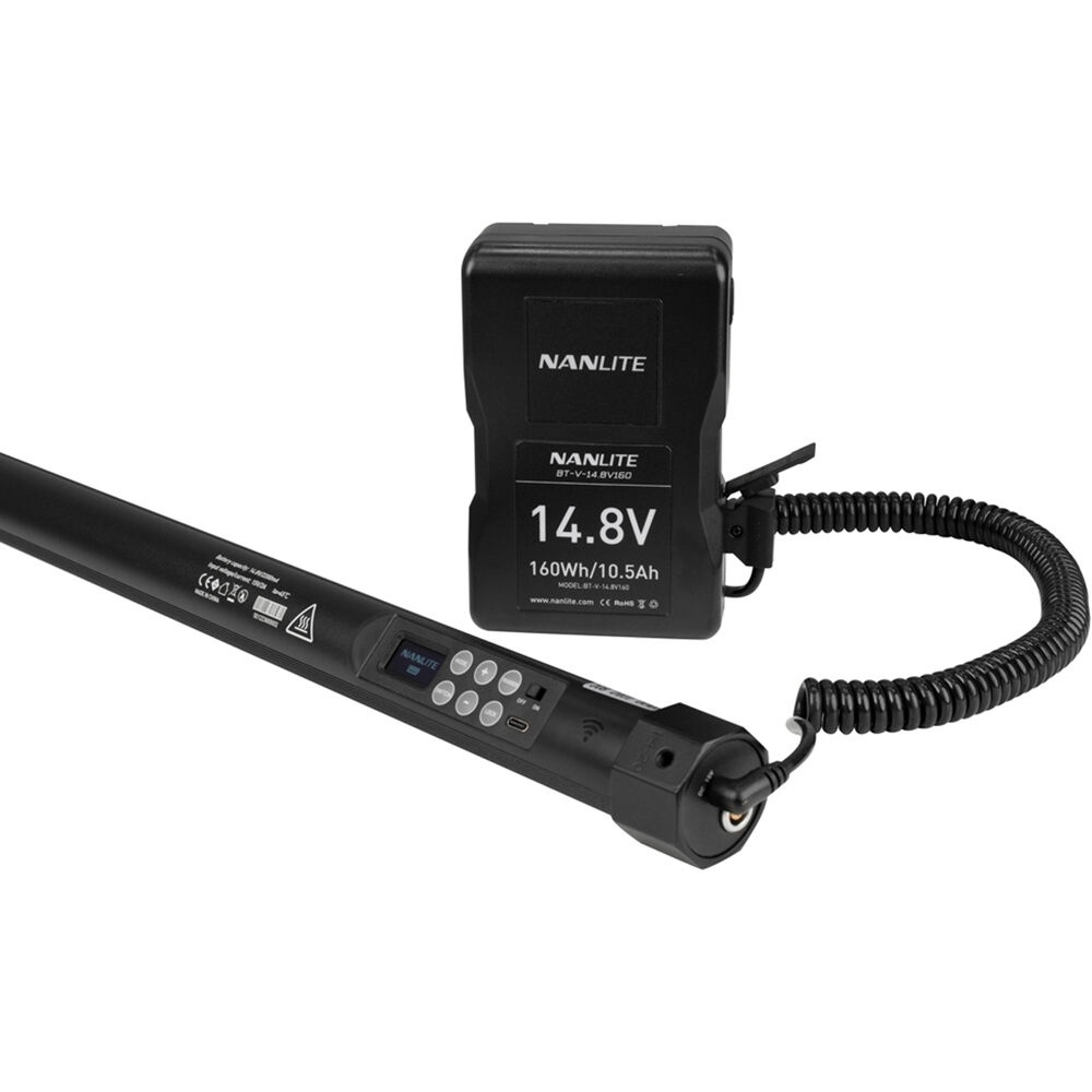 Nanlite PavoTube II 30X RGBWW LED Tube with Battery & App Control - 4 Light Kit (120cm), image 24