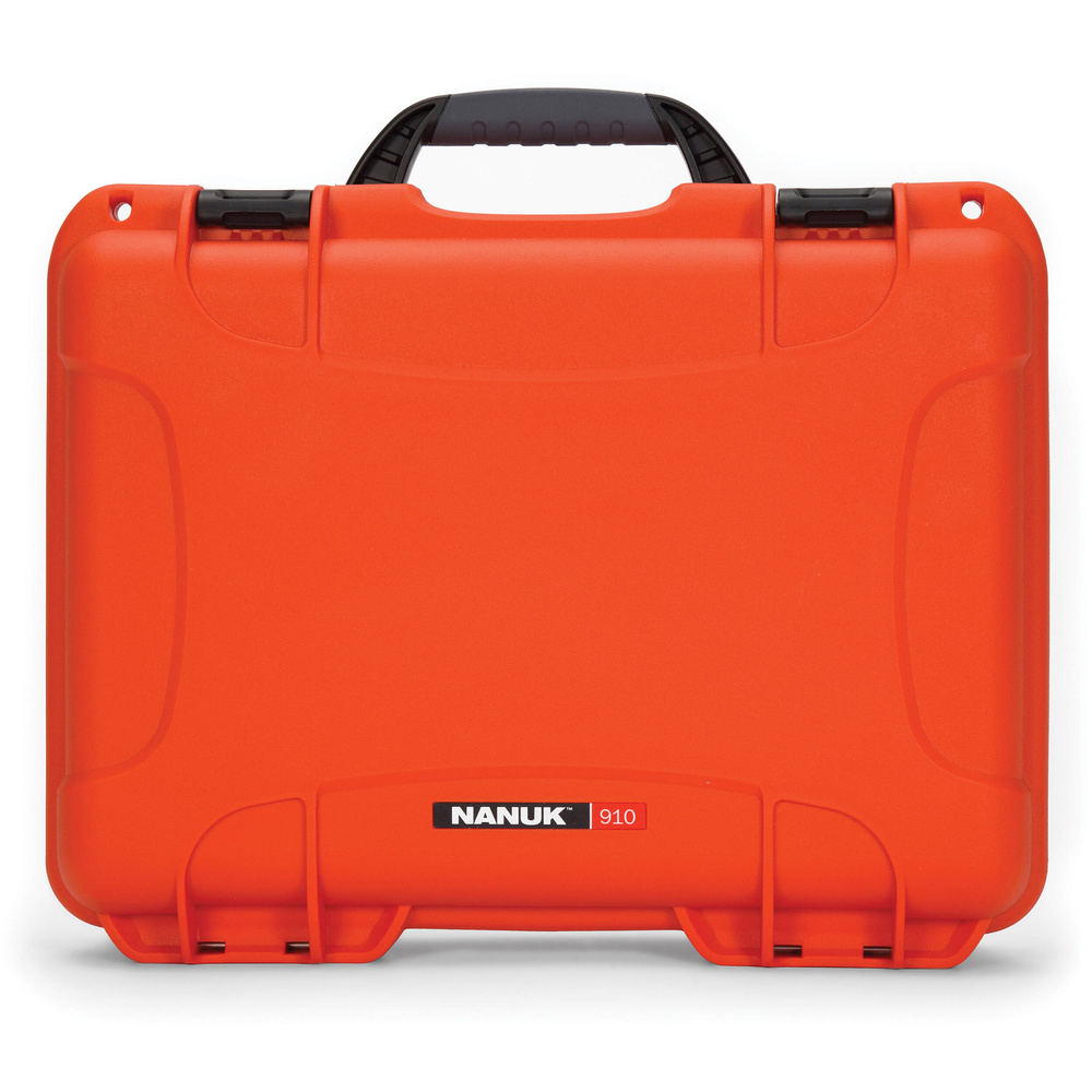 Nanuk 910 Medium Hard Case (Orange, With Foam, 8.2L), image 2