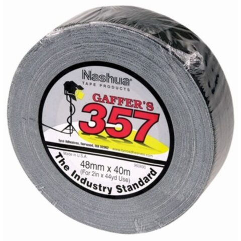 Nashua 357 Black Gaffer Tape 48mm x 40m