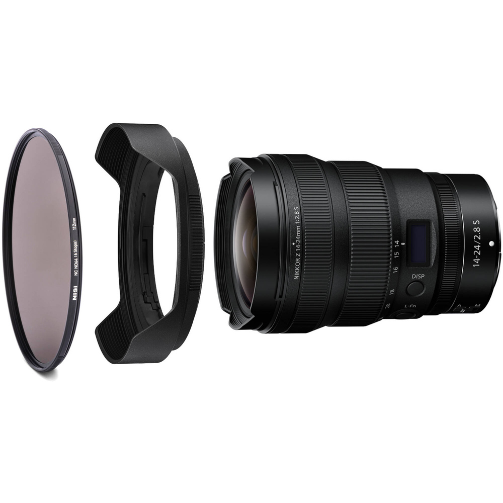 NiSi ND64 112mm NC Neutral Density Filter for Nikon Z 14-24mm f/2.8 S Lens (6-Stop), image 2