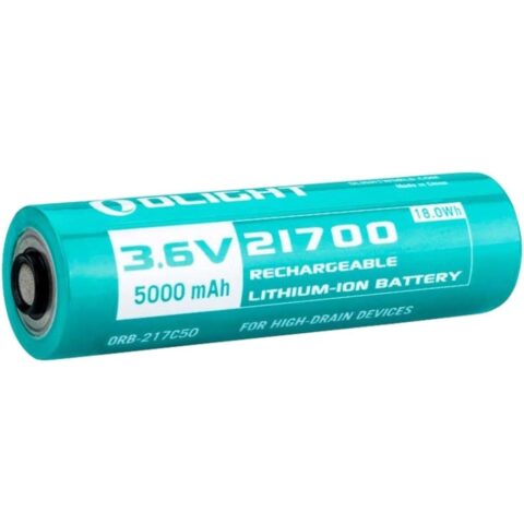 Olight 21700 Rechargeable 5,000mAh Lithium-Ion Battery for Select Torches