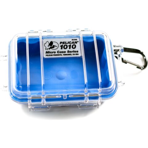 Pelican 1010 Micro Case (Blue/Clear)