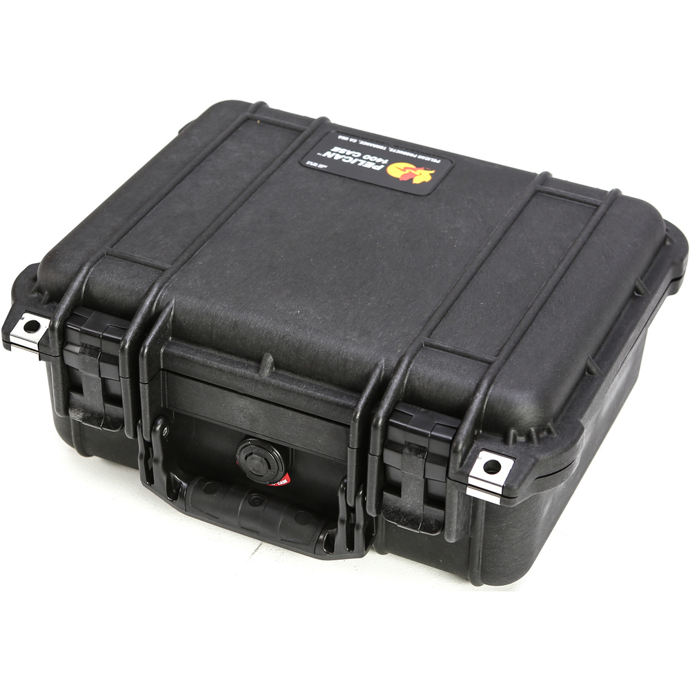 Pelican 1400 Case (Black, with Foam), image 3