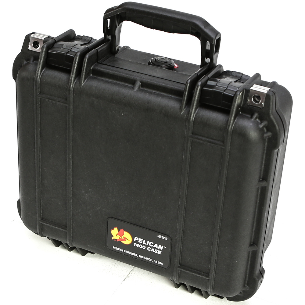 Pelican 1400 Case (Black, with Foam), image 5
