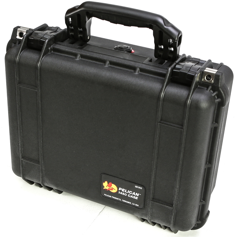 Pelican 1450 Case (Black, With Foam), image 4