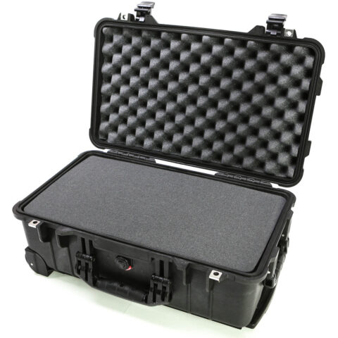 Pelican 1510 Carry-On Case with Foam Set (Black)