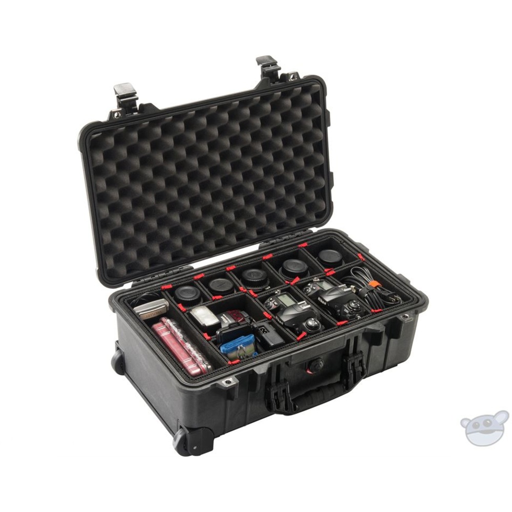 Pelican 1510TP Carry-On Case with TrekPak Divider System (Black), image 3