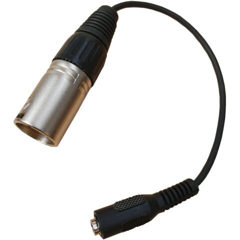 Point Source Audio ADP-PHx5Mm PSA Headset Adapter Cable 3.5mm Female TRRS to 5-Pin Male Mono XLR (8")