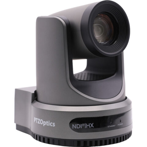 PTZOptics Move 4K SDI/HDMI/USB/IP PTZ Camera with 20x Optical Zoom (Grey)