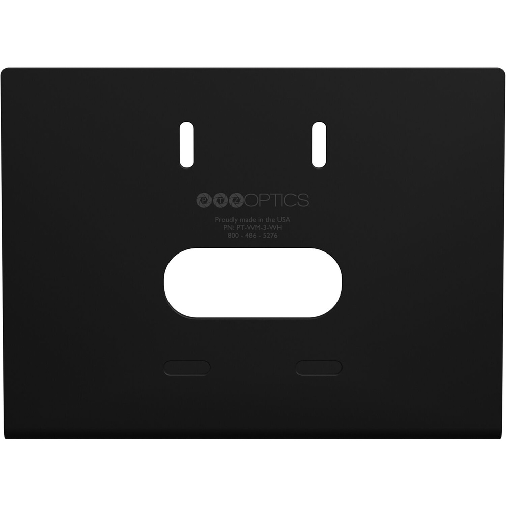 PTZOptics PT-WM-3-BK Large Universal Rounded Nose Wall Mount (Black), image 2