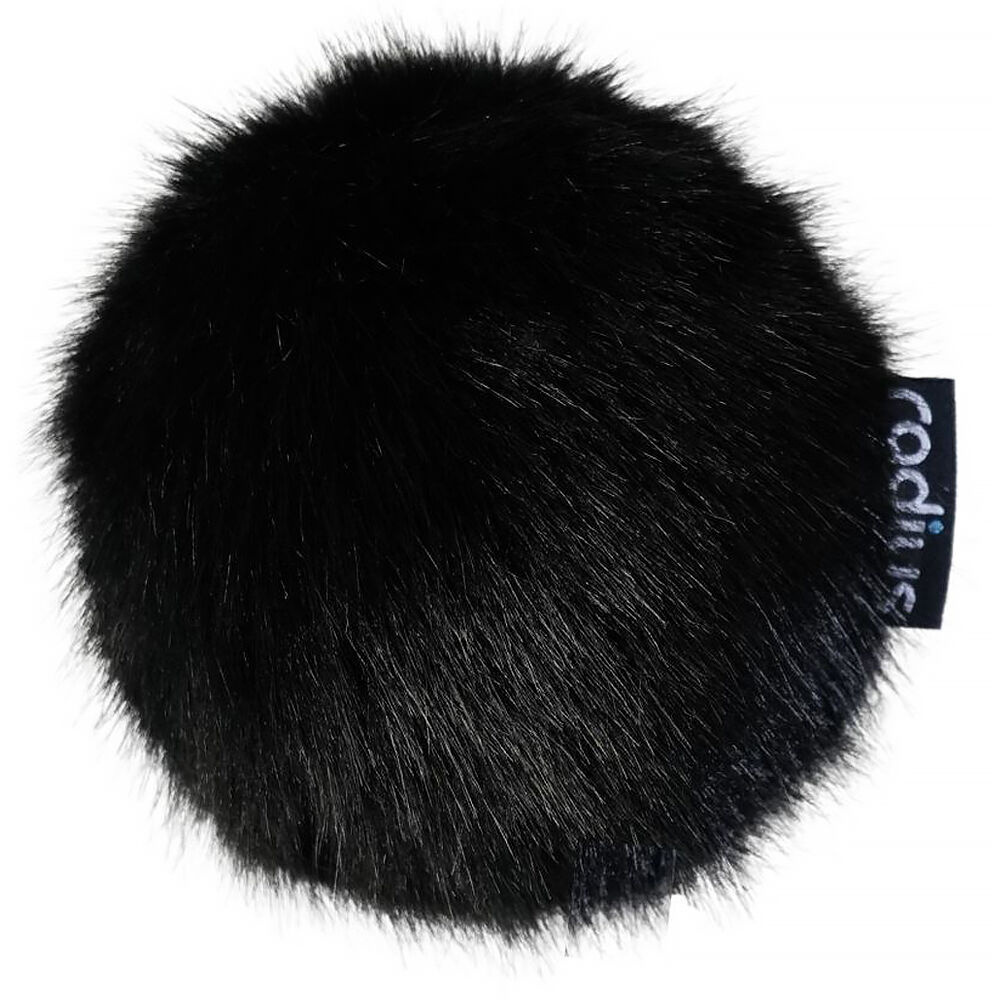 Radius Fur Windcover for Rycote BBG (Single, Black), image 2