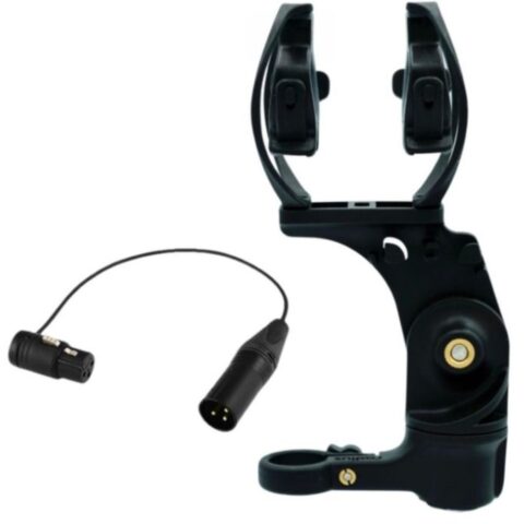 Radius RAD-1 Shock Mount w/ 3-Pin XLR Cable (Dark Edition)