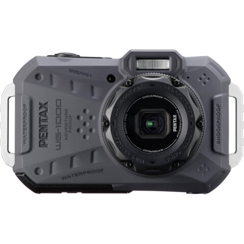 Ricoh PENTAX WG-1000 Digital Camera (Grey)