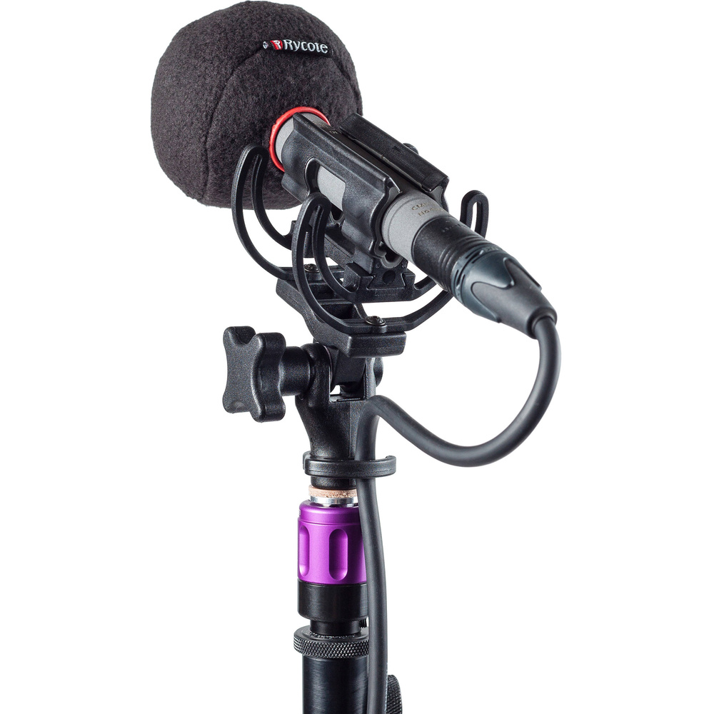 Rycote Baseball Felt-Covered Windscreen (Black, 19/20mm, Single), image 6