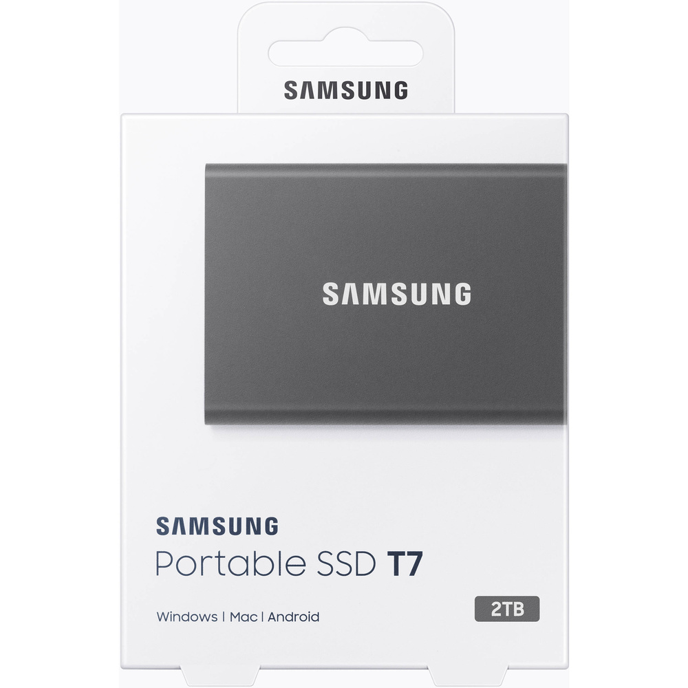 Samsung T7 2TB Portable SSD (Grey), image 8