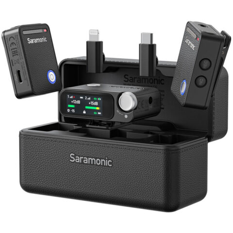 Saramonic Ultra 2-Person Digital Wireless Omnidirectional Microphone System (Black)