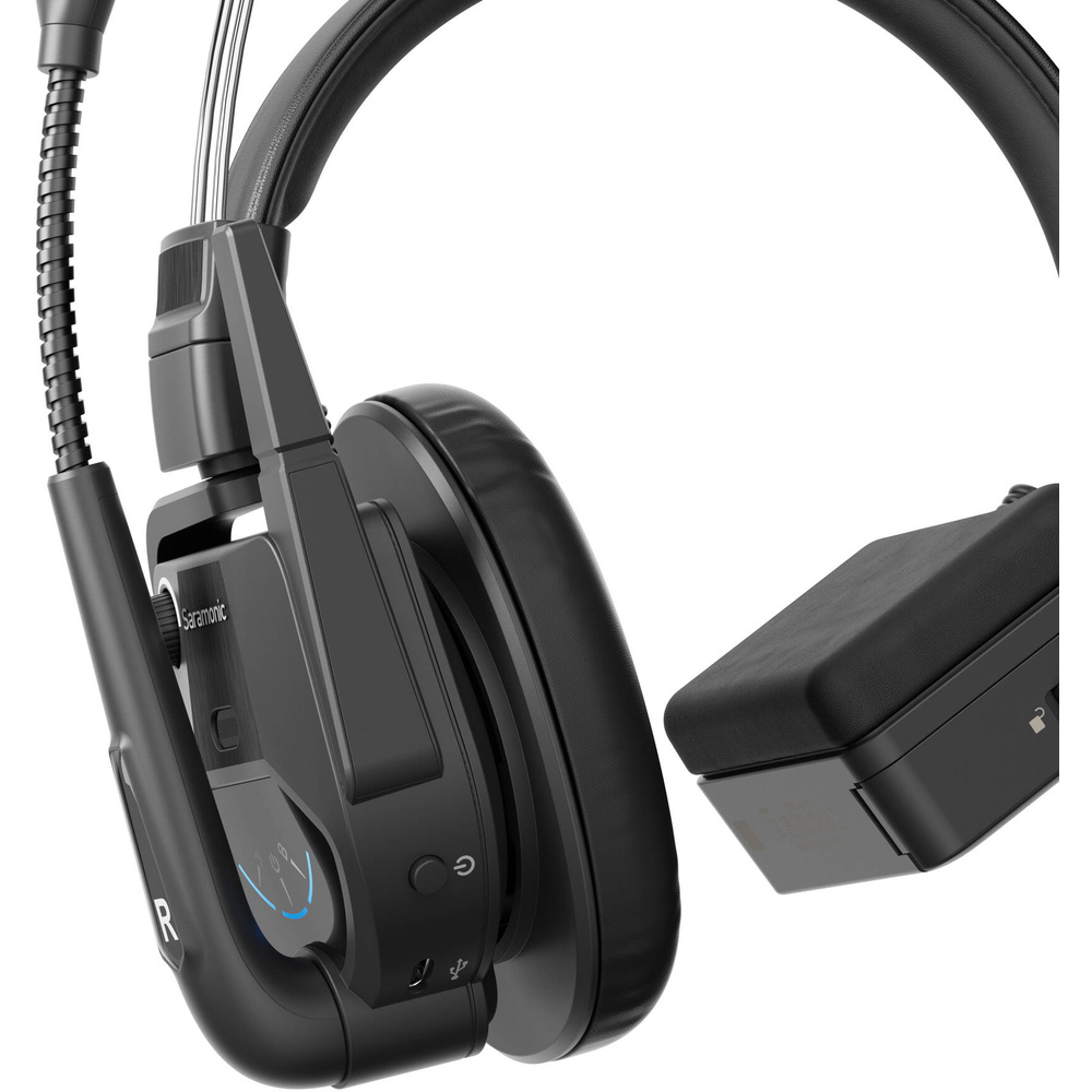 Saramonic WiTalk9-4S 4-Person Full-Duplex Wireless Intercom System with Single-Ear Headsets (1.9 GHz), image 4