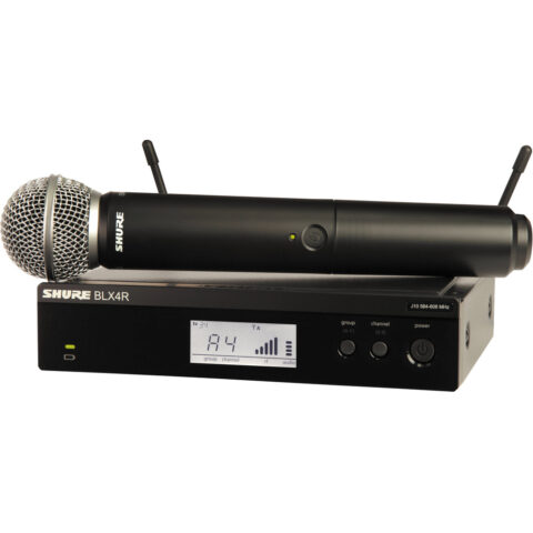 Shure BLX24R Vocal Wireless System with SM58 Mic (M17: 662 - 686 MHz)