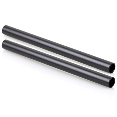 SmallRig 1051 15mm Black Aluminium Alloy Rod 20cm (2 pcs)
