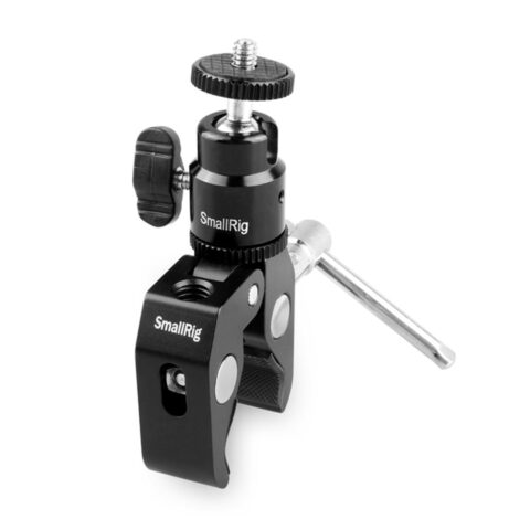 SmallRig 1124 Clamp Mount V1 w/ Ball Head Mount and CoolClamp