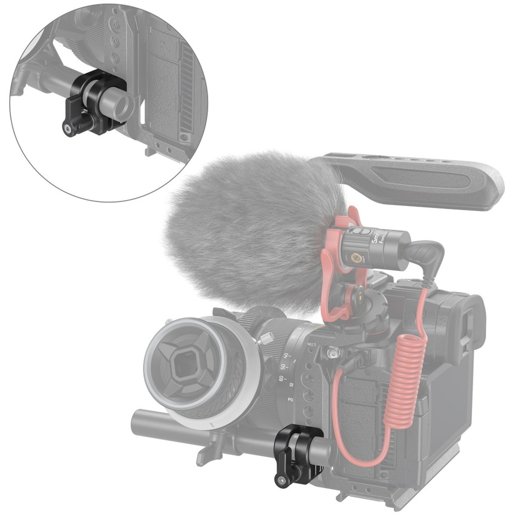 SmallRig 12mm/15mm Single Rod Clamp, image 4
