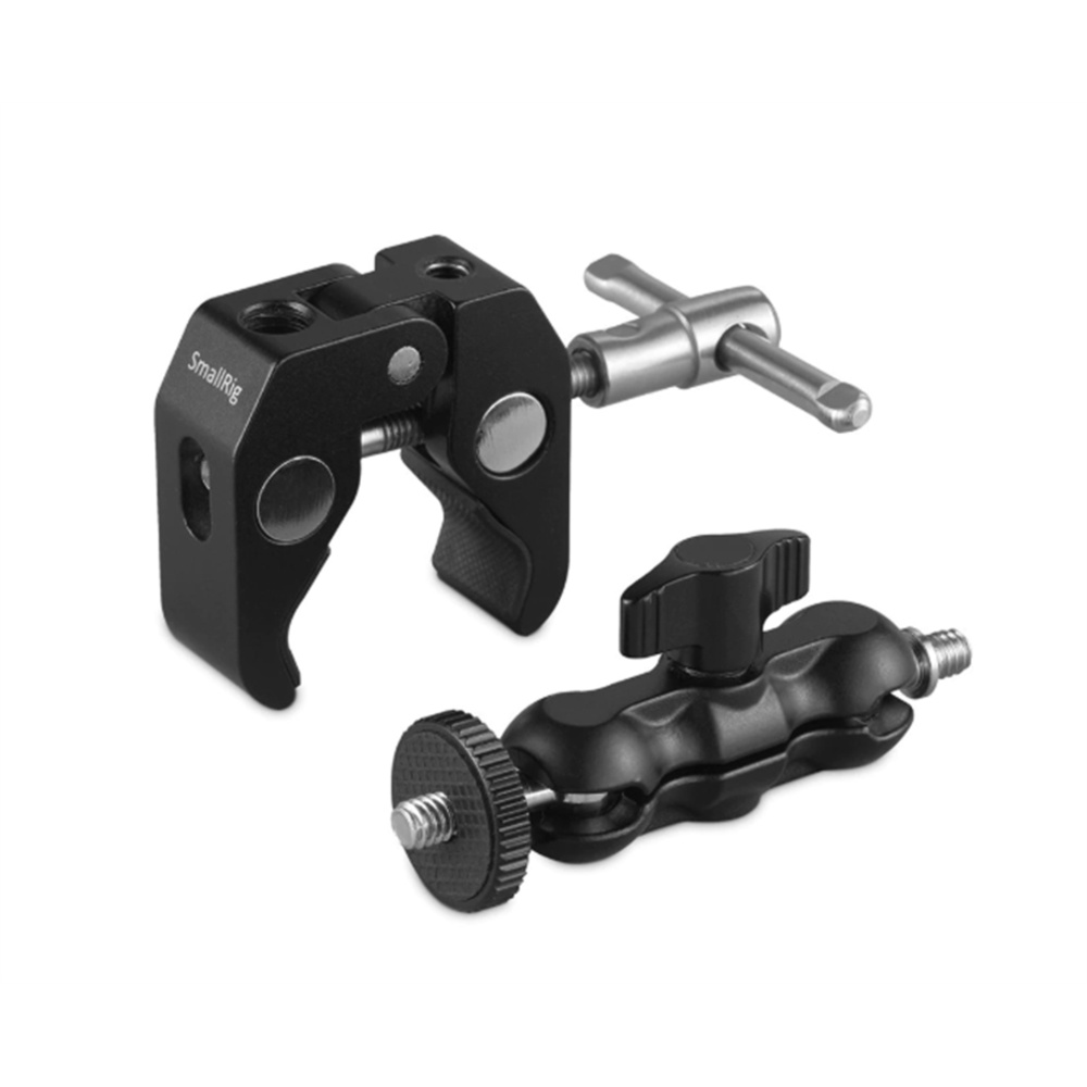 SmallRig 2164 Multi-Functional Crab-Shaped Clamp with Ballhead Magic Arm, image 2
