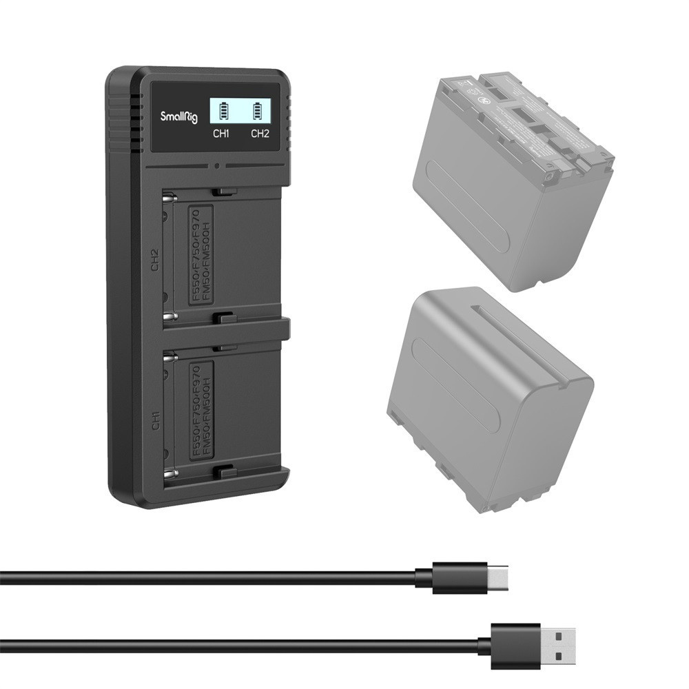 SmallRig 4086 NP-F970 Camera Battery Charger, image 3