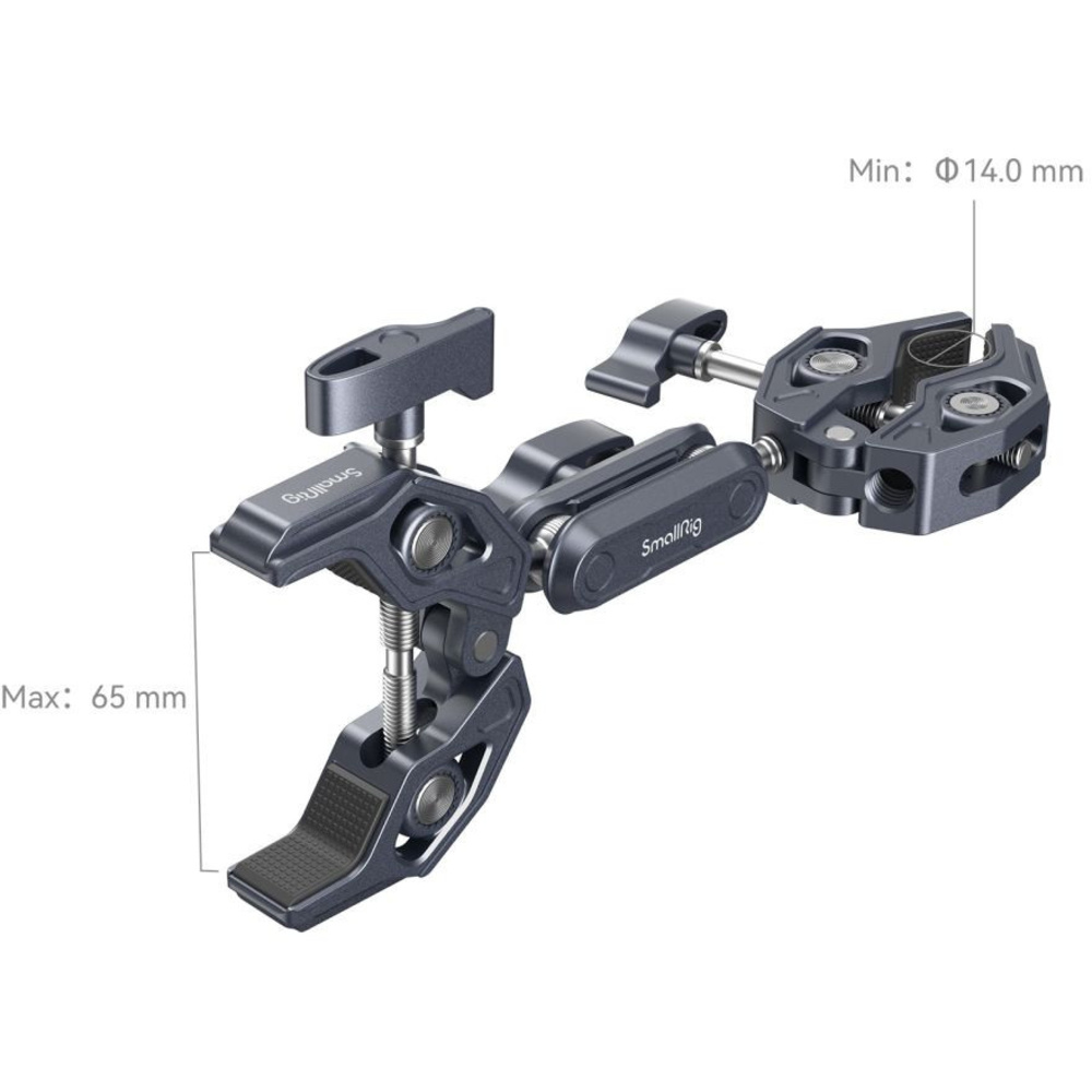 SmallRig 4103B Super Clamp with Double Crab-Shaped Clamps, image 4