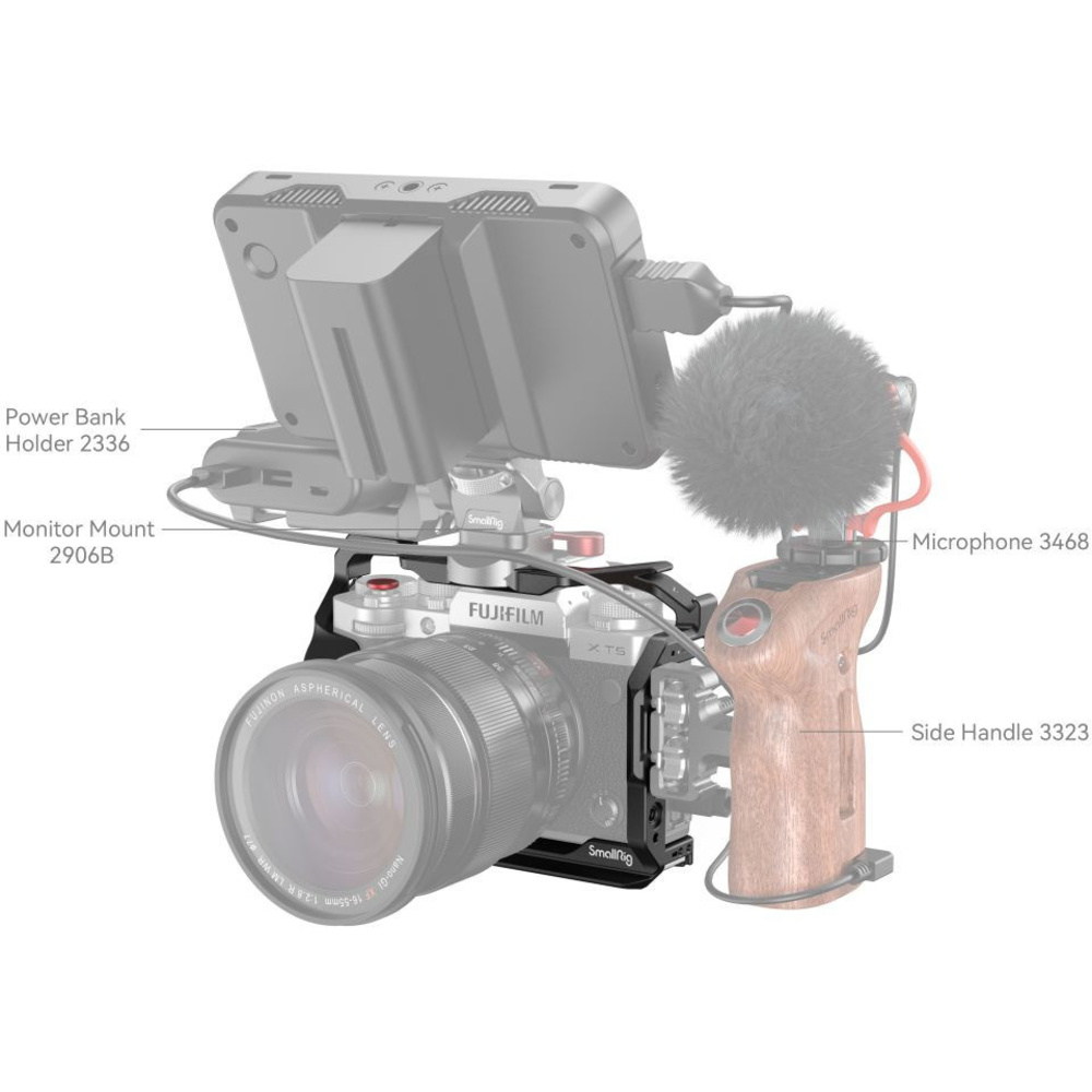 SmallRig 4135 Multifunctional Cage for FUJIFILM X-T5, image 6
