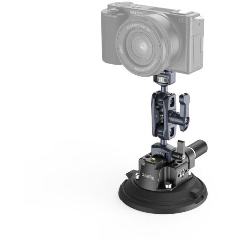 SmallRig 4236C 4" Suction Cup Camera Mount Kit for Vehicle Shooting