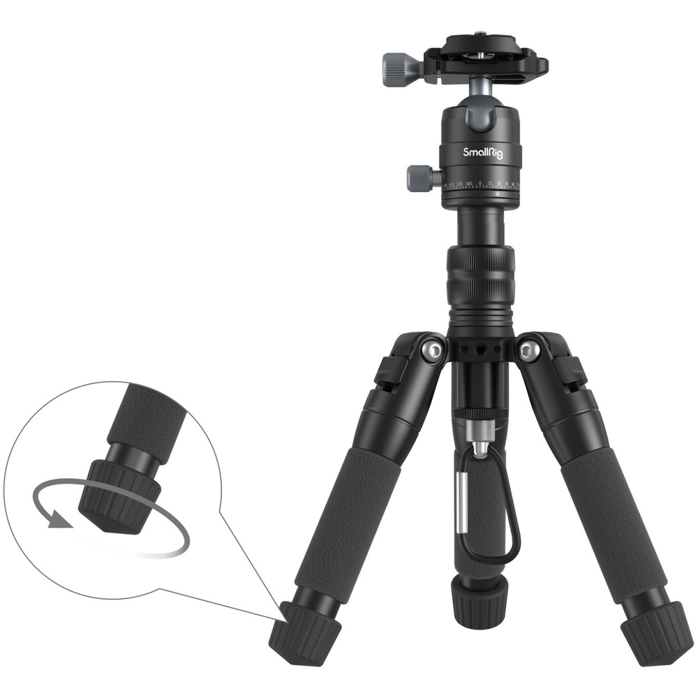 SmallRig 4289 VT-20 Aluminium Mini Tripod, image 2