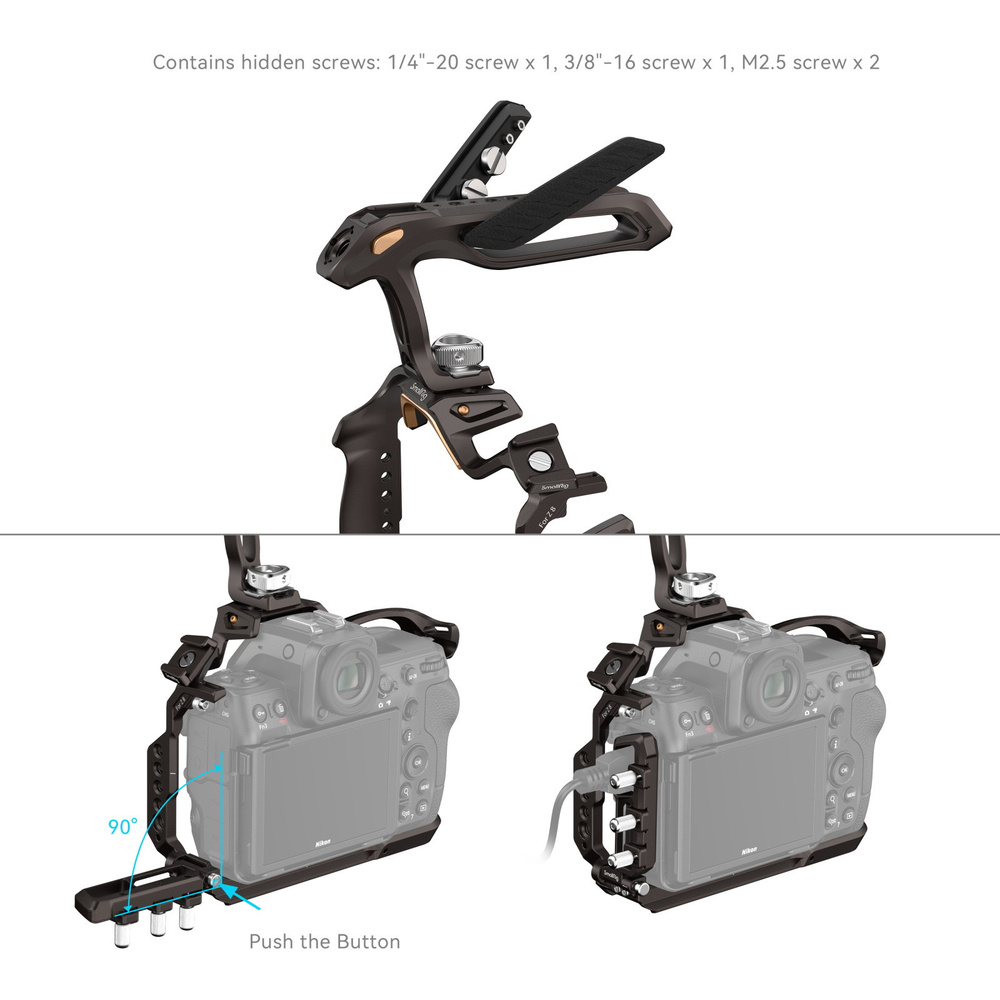 SmallRig 4317 Night Eagle Cage Kit for Nikon Z8, image 6