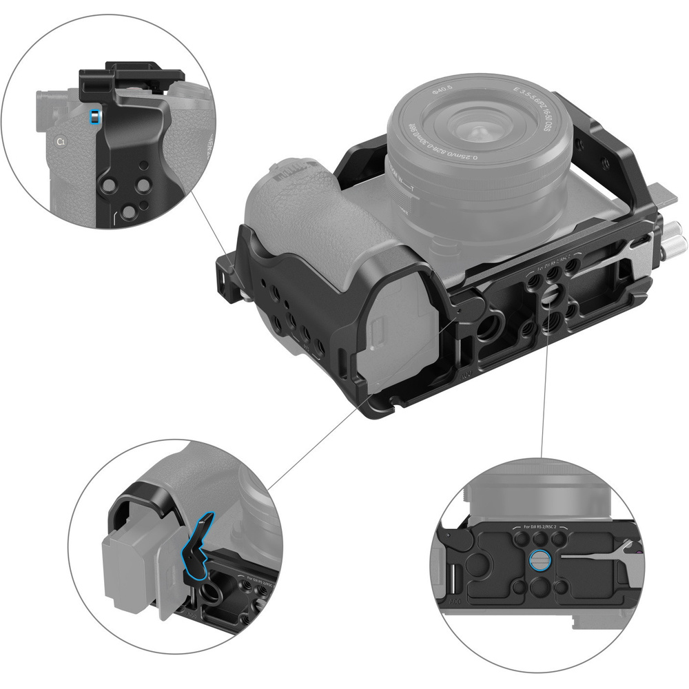 SmallRig 4336 Cage Kit for Sony Alpha 6700, image 5
