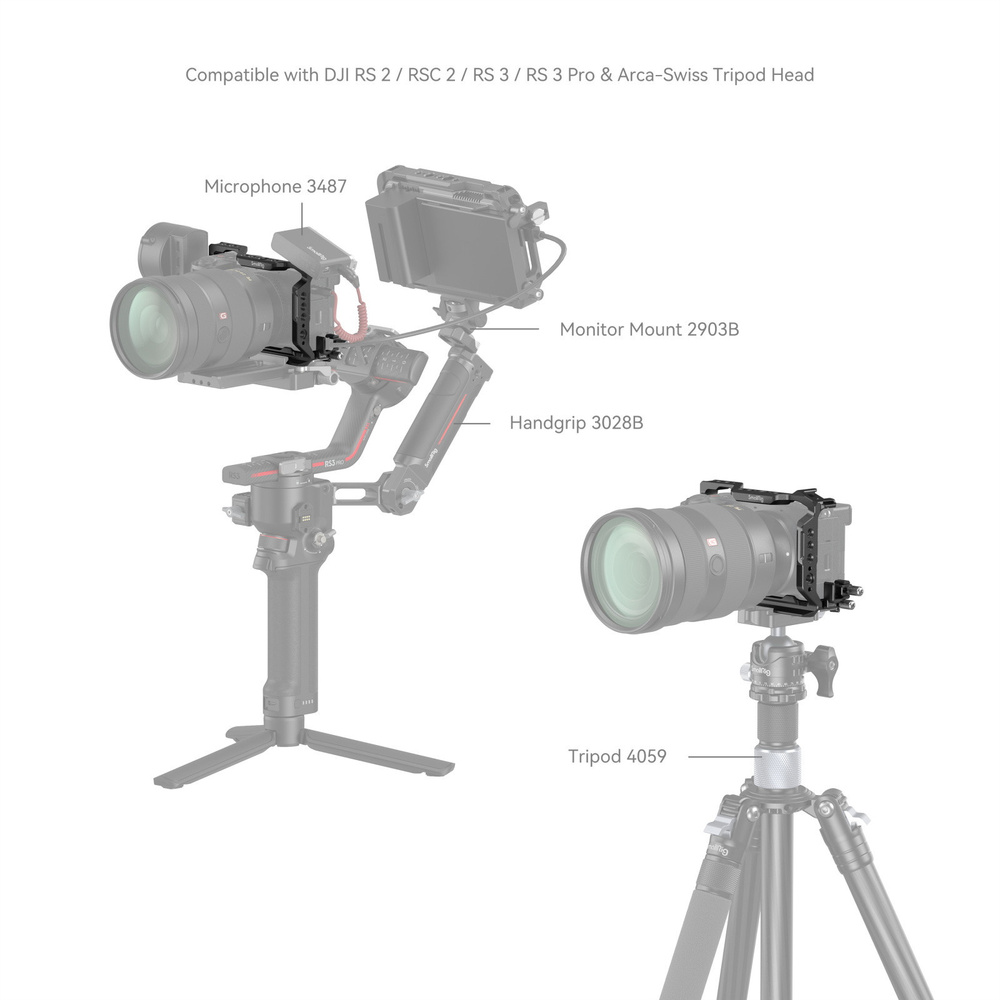 SmallRig 4336 Cage Kit for Sony Alpha 6700, image 8