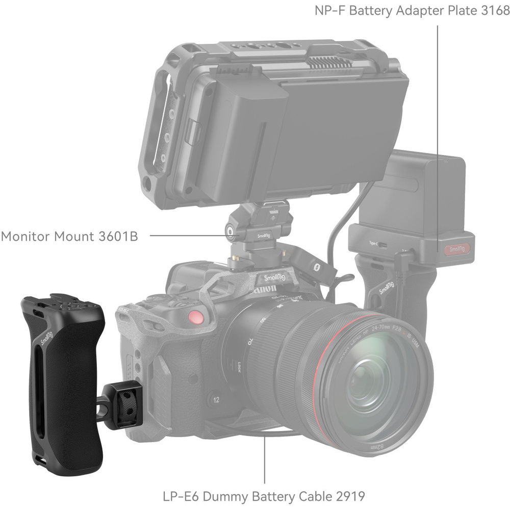SmallRig 4346 Side Handle with Two-in-One Locating Screw, image 5