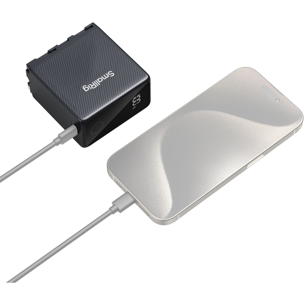 SmallRig 4469 NP-F970 USB-C Rechargeable Camera Battery (Black), image 7