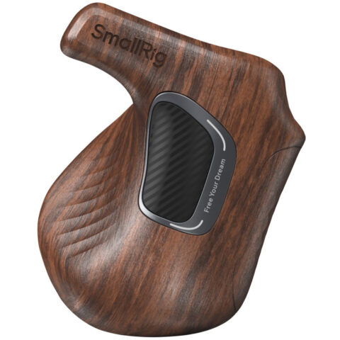 SmallRig 5192 "ImageGrip" Series Wooden Handle with NATO Clamp (Right Side)