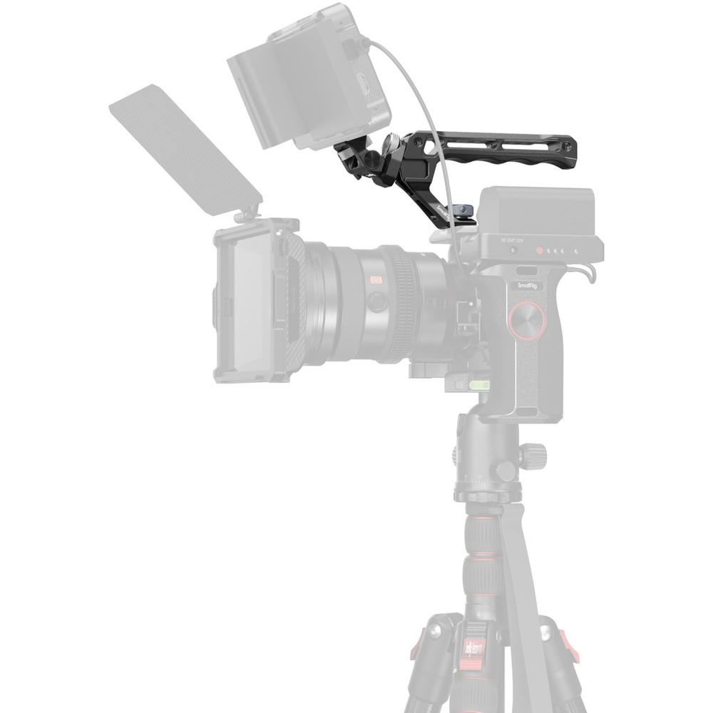 SmallRig 5323 Top Handle with Monitor Support Kit (Compatible with ARRI 3/8''-16 Screw), image 5