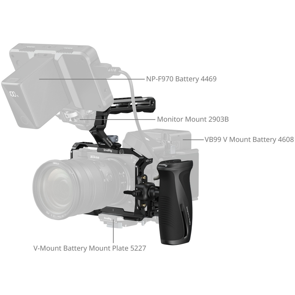 SmallRig 5468 Cage Kit for Nikon ZR (Advanced Edition), image 6