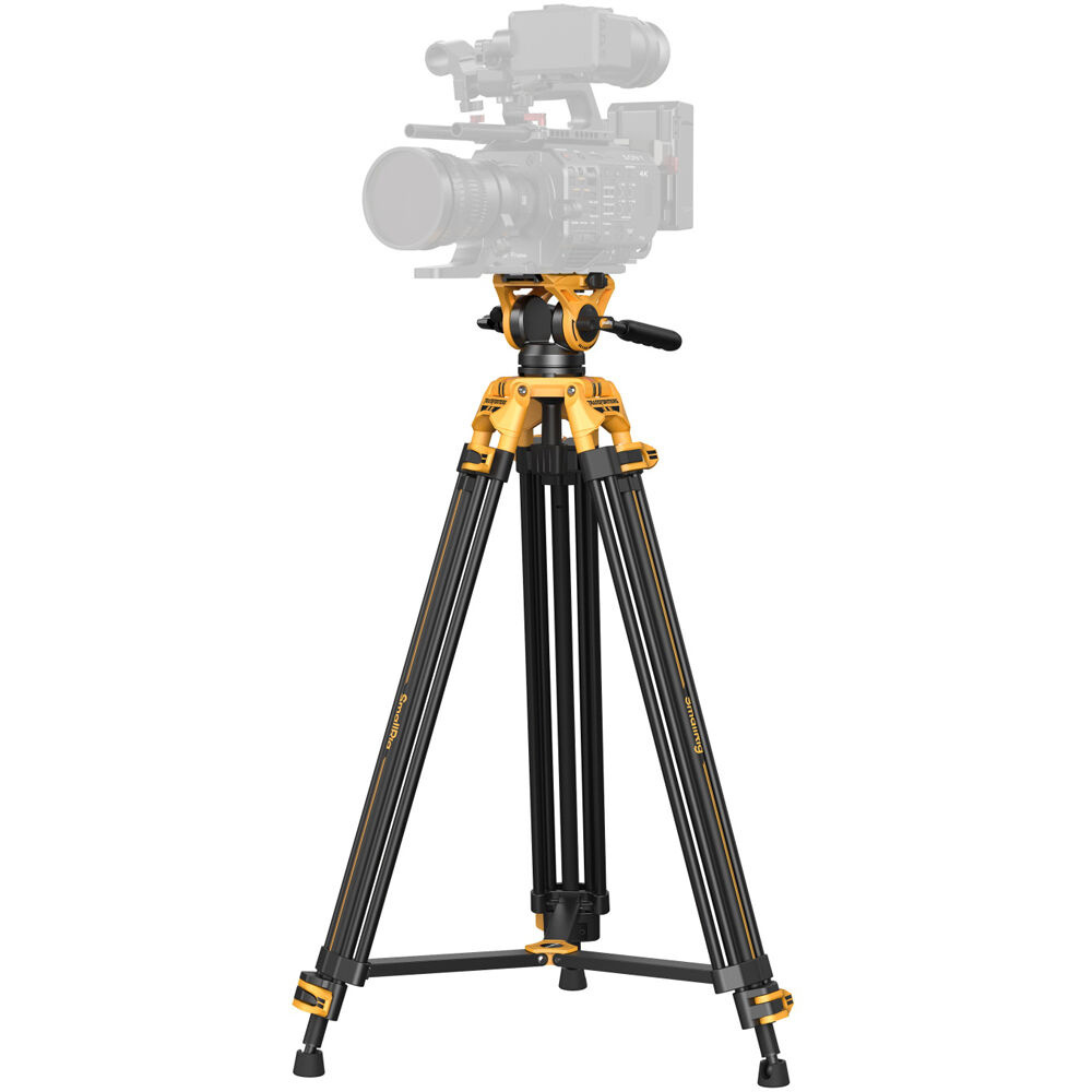 SmallRig 5523 AD-01 Heavy-Duty Tripod with Fluid Head (Bumblebee Edition), image 5