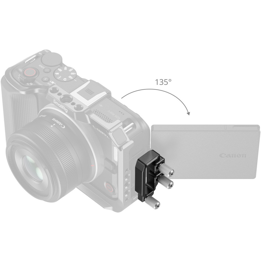 SmallRig 5534 HDMI & USB-C Cable Clamp for Canon EOS R50 V Cage, image 3