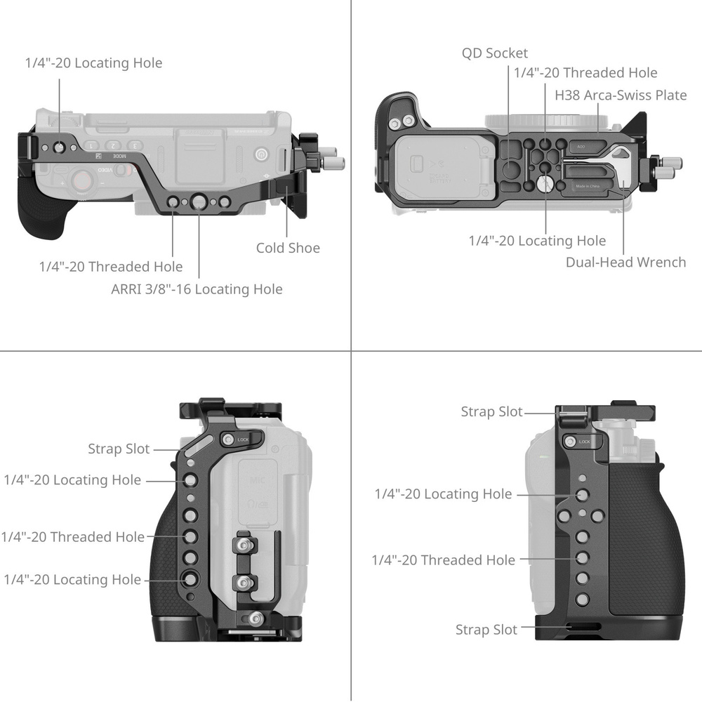 SmallRig 5647 Cage Kit for Nikon ZR, image 4