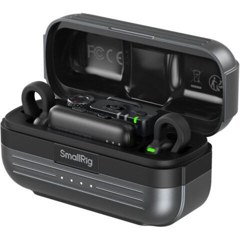 SmallRig 5715 S 70 Wireless Microphone with Multi-Device Compatibility (Black)