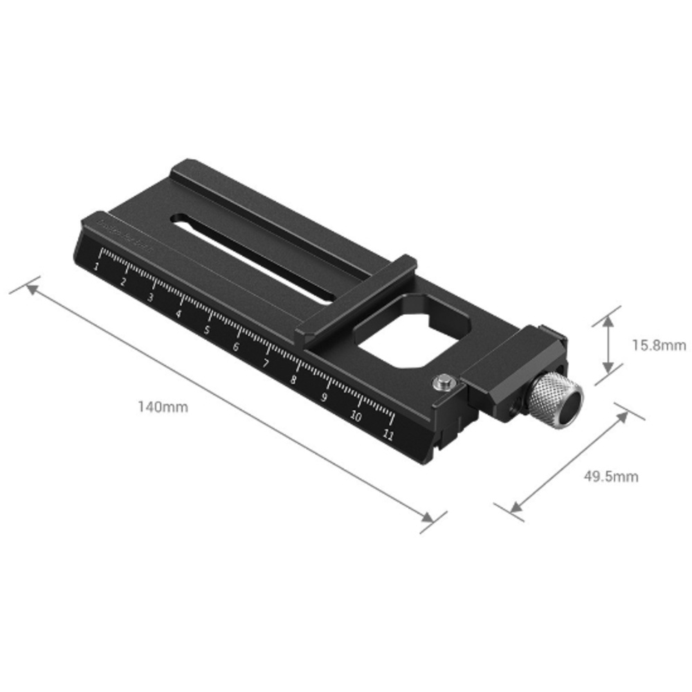 SmallRig Manfrotto-Style Quick Release Plate with Arca-Type Mount for DJI RS 2/RSC 2, image 2