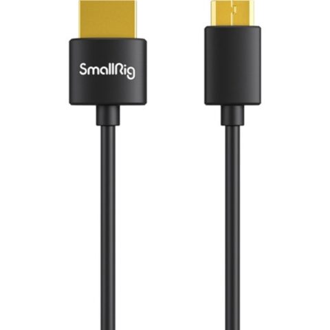 SmallRig Mini-HDMI to HDMI Cable (C to A, 55cm)