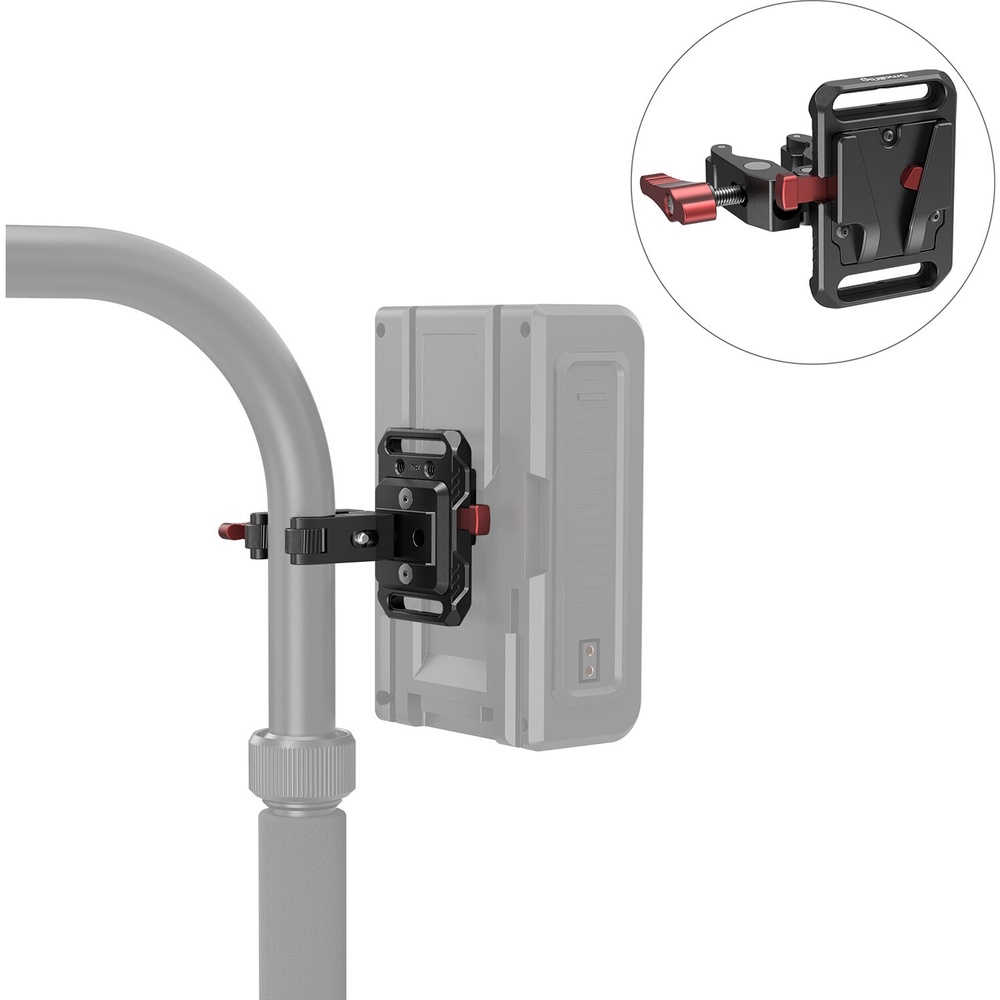 SmallRig Mini V-Lock Battery Plate with Claw-Shaped Clamp, image 4