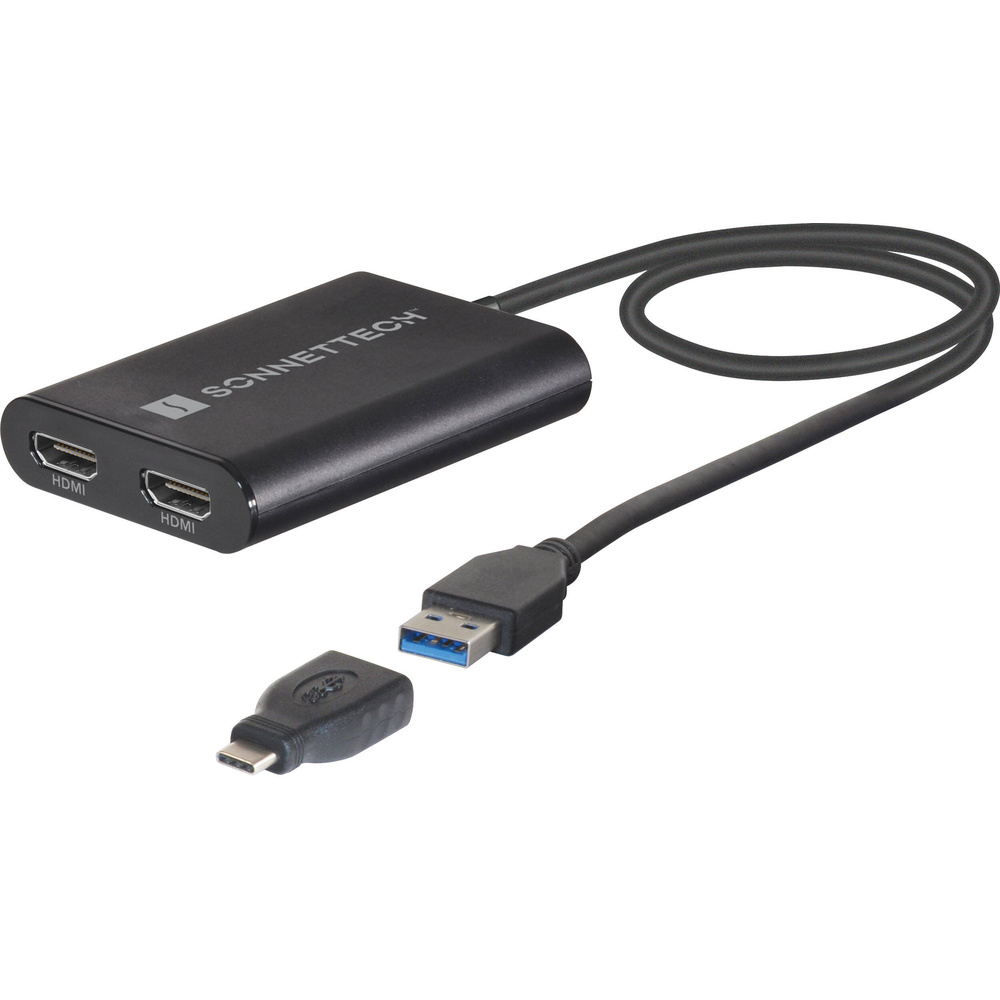 Sonnet DisplayLink USB Type-A to Dual HDMI Adapter for M1 & M2 Macs, image 3