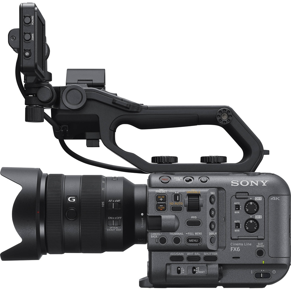 Sony FX6 Digital Cinema Camera Kit with 24-105mm Lens, image 2